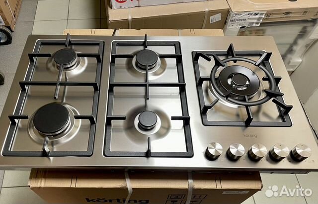 Варочная поверхность 90см 5 конфорок новые