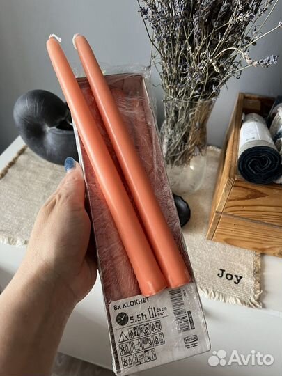 Свечи Икеа Klokhet IKEA