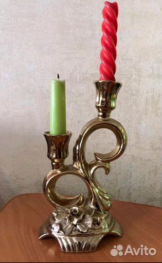 Подсвечник из фарфора