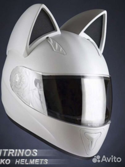 Мотошлема nitrinos neko оригинал