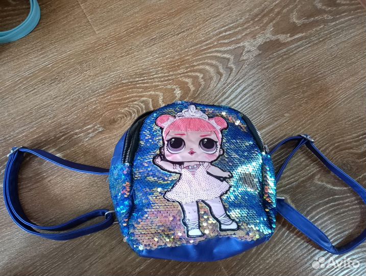 Сумка-рюкзак для девочки