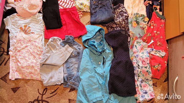 Пакет вещей на девочку 116