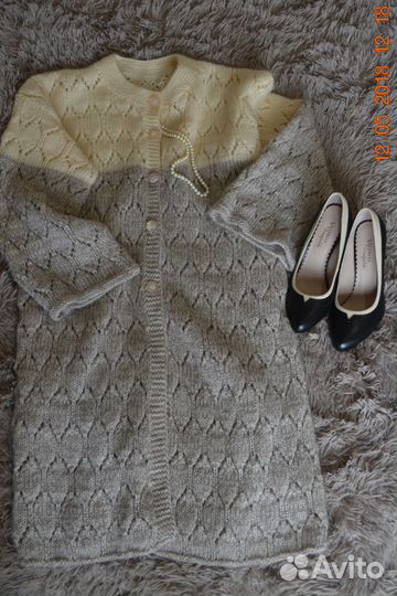 Кардиган вязаный
