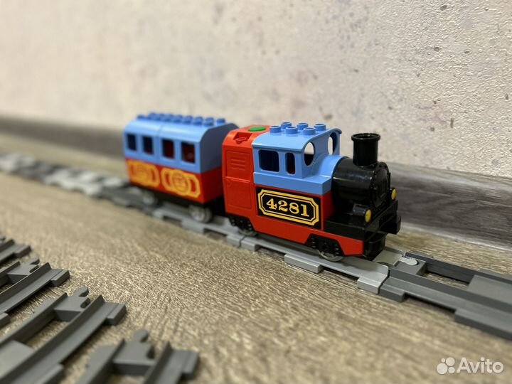 Lego duplo поезд большой набор