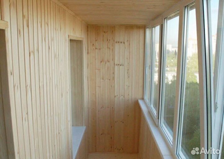 Отделка балконов.Отделка лоджий