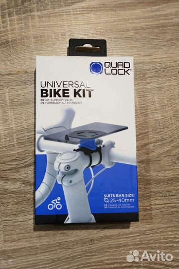 Велокрепление телефона на руль Quad Lock