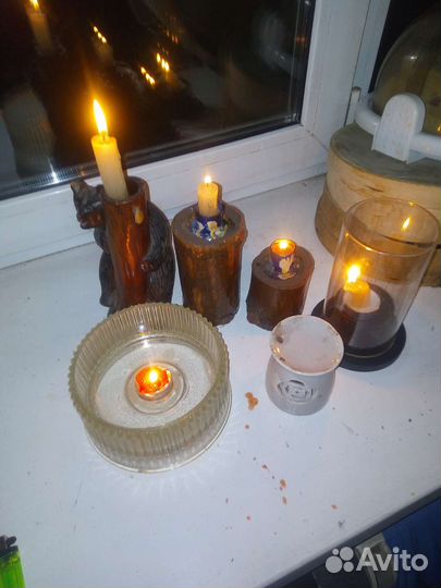 Подсвечники разные