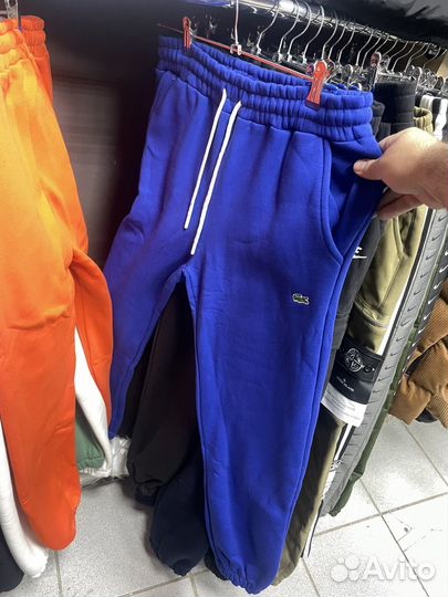Штаны lacoste на флисе