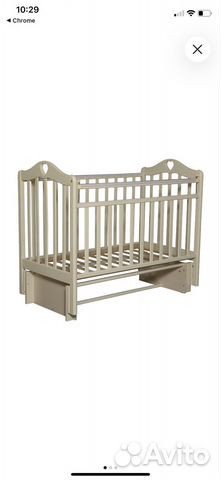 Кровать детская каролина 3/5 с маятником