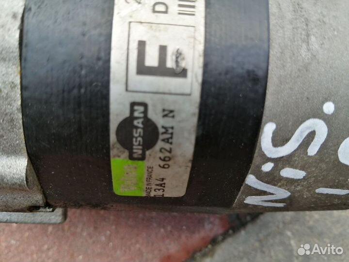 Стартер Ниссан Альмера Классик Примера П12 1.6 мкп