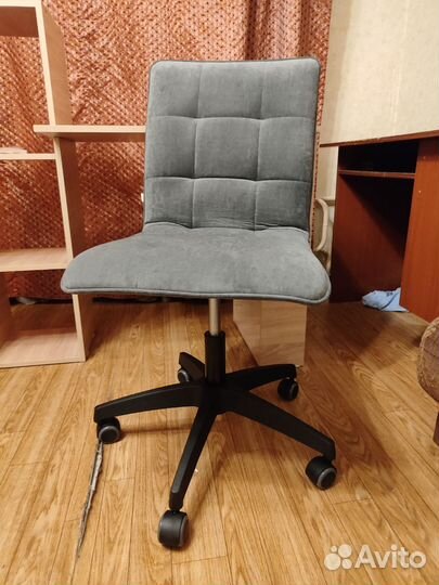 Компьютерное кресло TetChair zero BPL, флок, серый