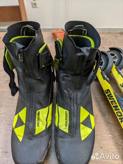 Лыжные ботинки fischer carbonlite