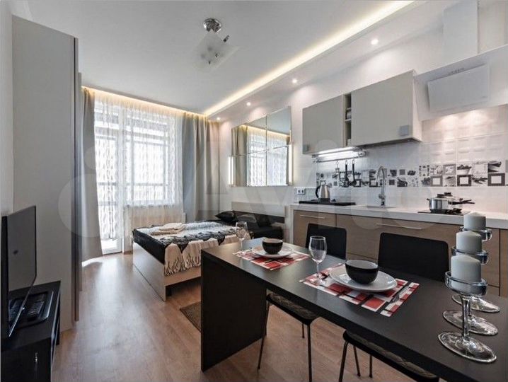 Квартира-студия, 25,4 м², 2/3 эт.