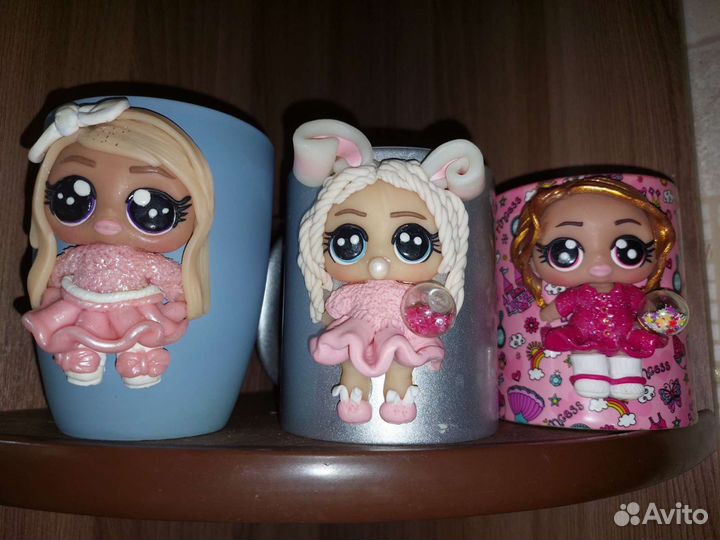 Кружки Лол (lol), handmade, хендмейд