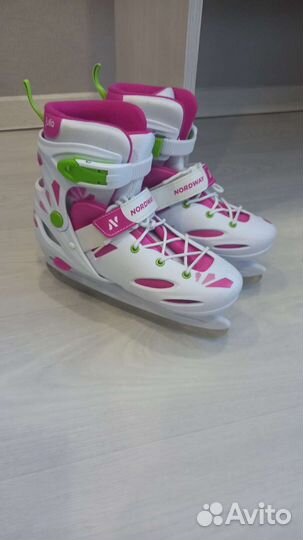 Коньки раздвижные 34 37