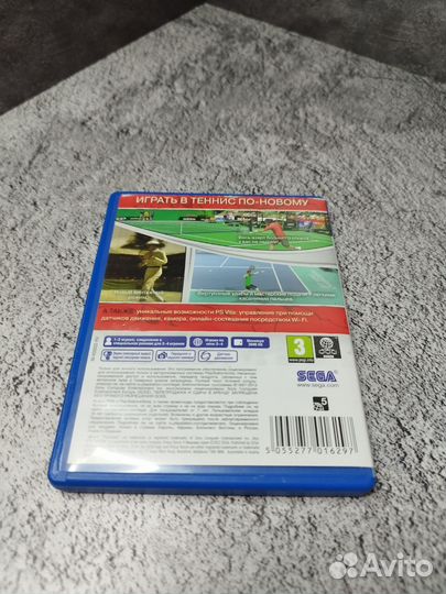 Virtua Tennis 4 Мировая серия PS Vita