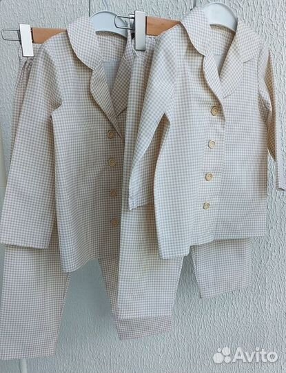 Милые детские костюмы из хлопка