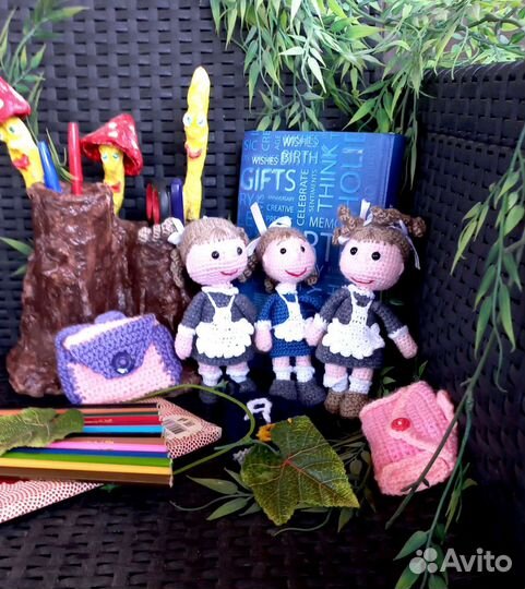 Кукла первоклашка подарок к 1 сентября