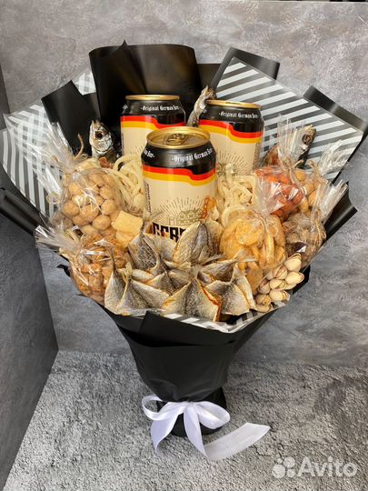 Мужской букет съедобный