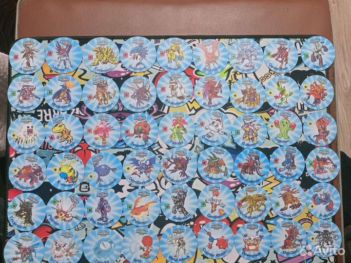 Digimon фишки - вся коллекция