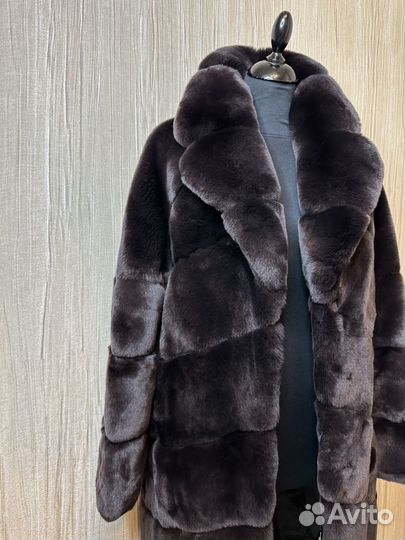 Шуба шоколад 44
