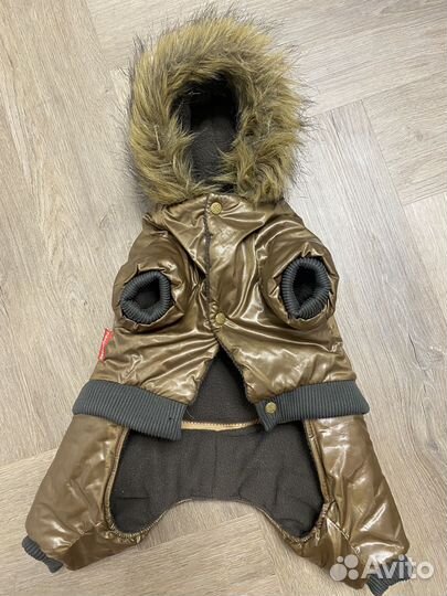 Зимний комбинезон на маленькую собачку