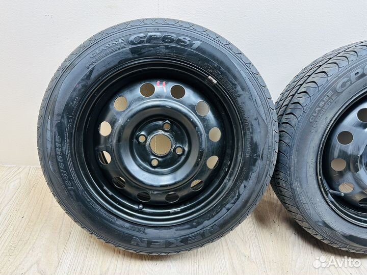 Комплект колес R15 Hyundai Solaris 1 Kia Rio 3