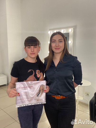 Обучение кератин ботокс полировка волос