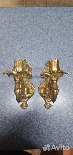 Подсвечник бронза СССР