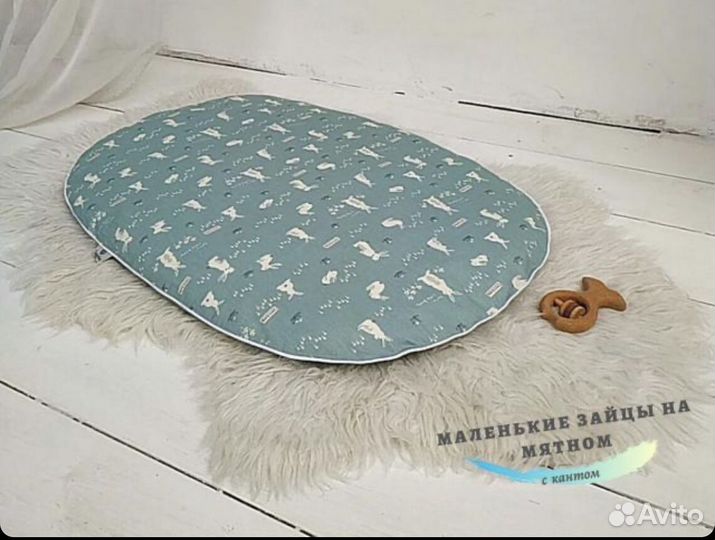 Матрасик детский топончино. Новый матрасик 0-6 мес