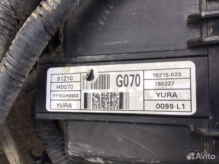 Проводка двс Kia Rio 4