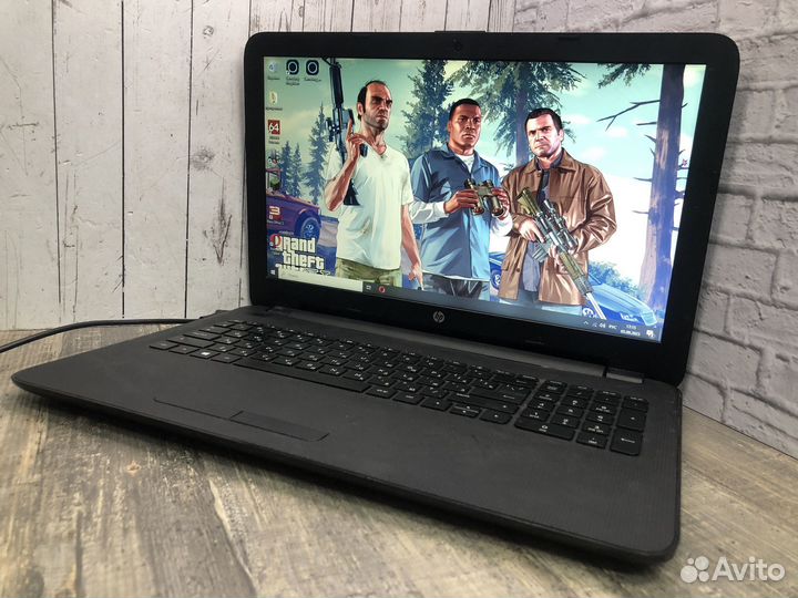 Игровой ноутбук HP A6/8gb/SSD/2 видеокарты