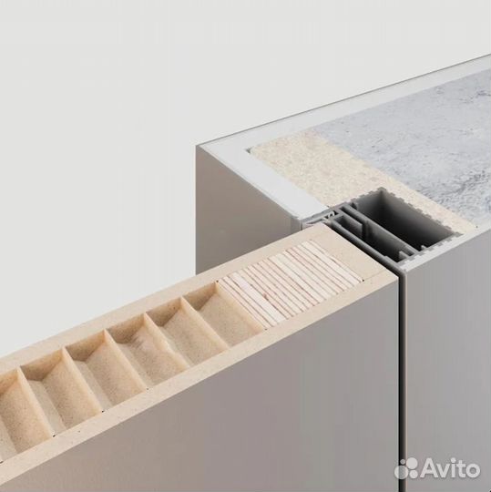 Скрытые двери под покраску