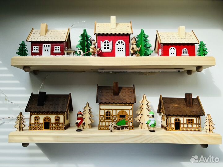 Новогодний светильник Швеция