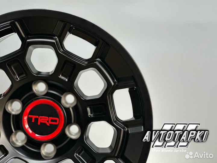 Диски TRD r17 6x139,7 матовые черные