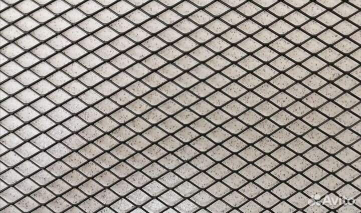 Сетка радиаторная черная (средняя ячея)