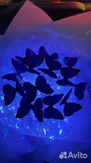 Букет из бабочек (коробочки)