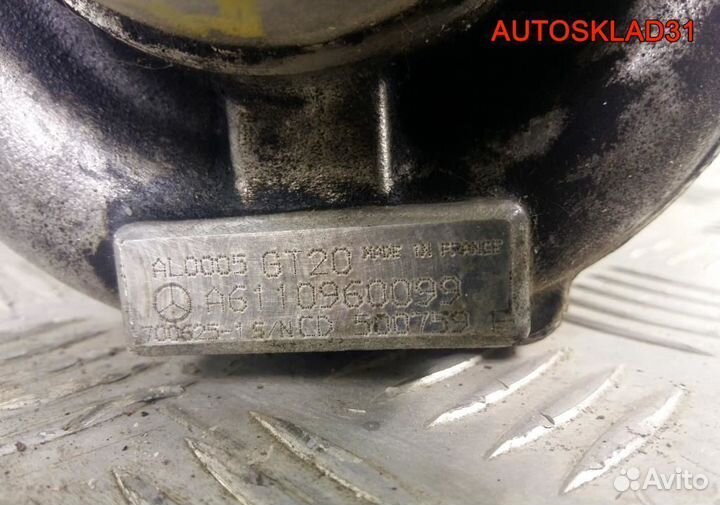 Турбина Mercedes Benz W210 2.2 CDI A6110960099