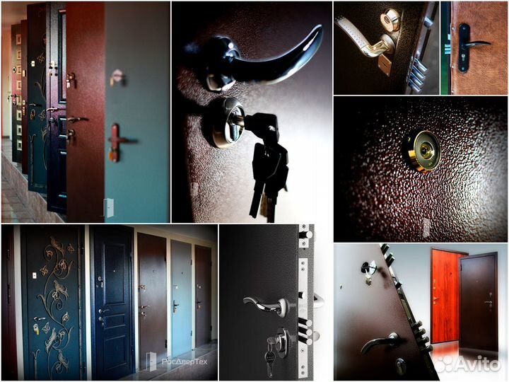 Дверь входная металлическая