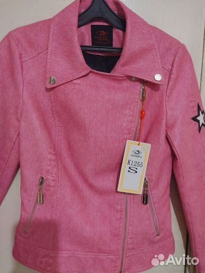 Куртка кожзам размер S
