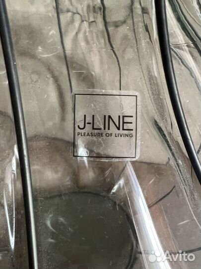 Ваза напольная, стекло