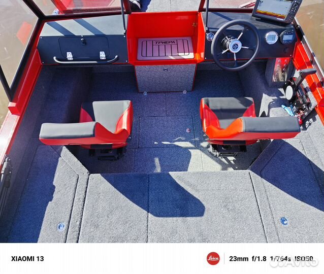 Алюминиевая лодка Триера 540 Fish комплектом