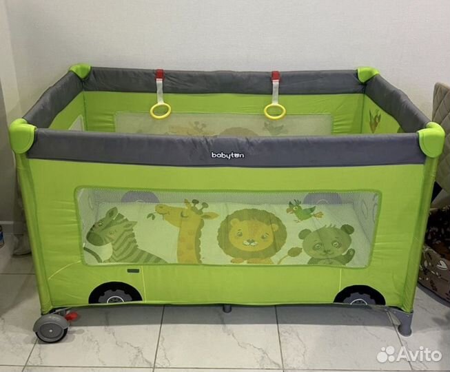 Манеж кровать babyton