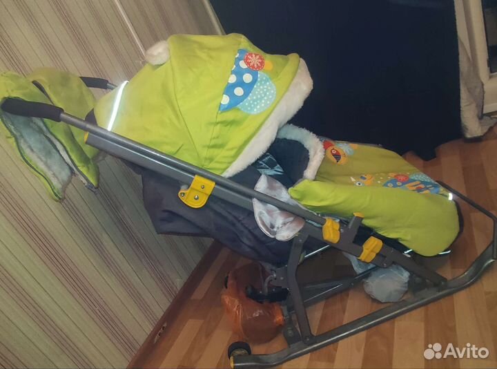 Санки коляска ника
