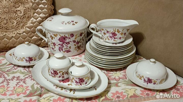 Фарфор из сервиза Ilmenau гдр