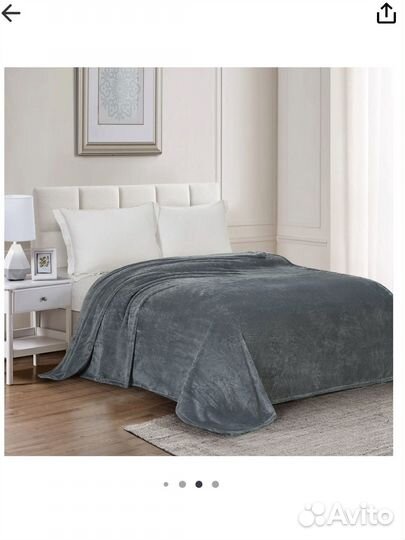 Плед велсофт гранит 140*200