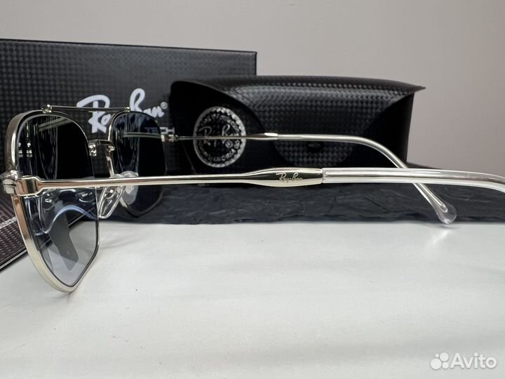 Солнцезащитные очки ray ban стекло с чехлом