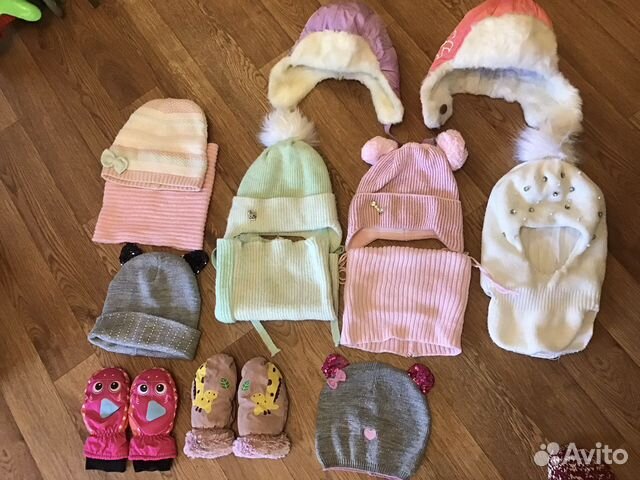 Шапки на возраст 5—8 лет