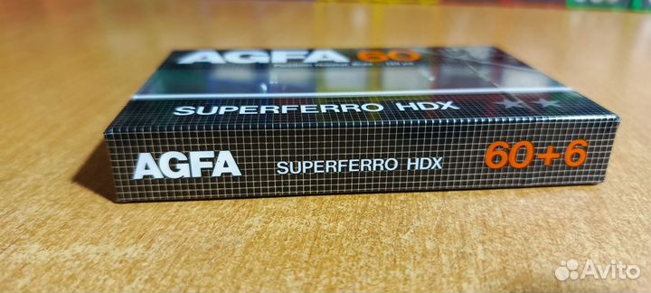 Аудиокассета Agfa superferro hdx 60+6