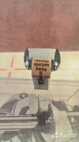 Картридж clearaudio aurum beta S c иглой AT95E +